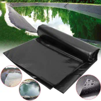 Durable Fish Pond Liner Cloth Home Garden Pool Reinforced HDPE Heavy Landscaping Waterproof Flexible Streams Fountain Multi-size
