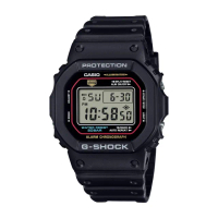 【CASIO 卡西歐】G-SHOCK 強悍百搭 經典錶款 黑(DW-5600RL-1)