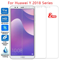protective tempered glass for huawei y5 lite y6 y7 prime pro y9 2018 screen protector on huawe y 5 6 7 9 5y 6y 7y 9y y5lite film