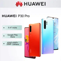 HUAWEI P30 Pro Smartphone Android 6.47 inch 512GB ROM 40MP+32MP Camera Waterproof Cell phone Google Play Store Mobile phones