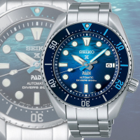 SEIKO 精工 PROSPEX PADI SUMO 陶瓷錶圈200米潛水機械錶-藍 SPB375J1/6R35-02C0U_SK028