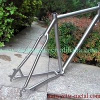 new design !! titanium road bike frame 700C