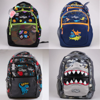 HOT★In Stock Australian Smiggle School Bag Primary and Secondary School Students' Stationery Boys Style Backpack Cartoon Animal Backpack