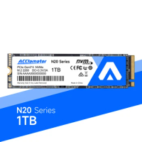 Acclamator N20 SSD NVMe 1TB 2TB 4TB Read 2500MB/s PCle 3.0x4, M.2 2280 Internal Solid State Drive Storage for PC Laptops Gaming