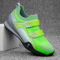 New Style Breathable Weightlifting Shoes Men Balance Hard Pull Shoes Non Slip Strength Training Shoes Low Top Indoor Sneakers