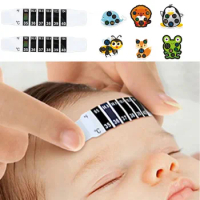 5/10/20Pcs Child Forehead Temperature Sticker Thermometer LCD Digital Display Temperature Sticker For Kids Baby Care Tools