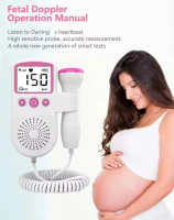 【Best Baby】Fetal Doppler Prenatal Heart rate Monitor for Baby No Radiation Pregnancy Heartbeat Detec