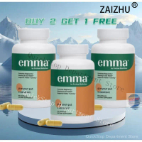 LOCAL  BUY 2 GET 1 FREE Emma Gut Health Doctors Endorsed Supplement - 60 Capsules - Relief from Gas 