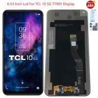 6.53 Inch For Display TCL 10 5G Lcd T790Y Display Touch screen Digitizer Panel sensor Assembly For TCL 105G Display T790Y Screen
