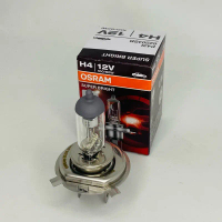 หลอดไฟหน้ารถยนต์ OSRAM H4 100/90W 12V แท้ (1หลอด) สำหรับรถยนต์ทั่วไป