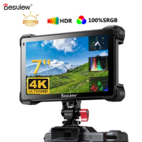 Desview R7III 7inch Camera Monitor IPS Full HD Touch Screen Display 4K HDMI Camera Field Monitor with HDR 3D LUT Peaking Focus
