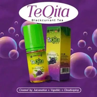 Liquid BUAQITA 30ml Saltnic Blackcurrant Tea