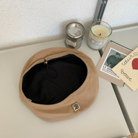走走貝雷帽女時髦百搭畫家帽春夏薄款日系復古報童帽南瓜帽9