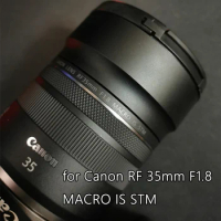 RF 35mm Metal Lens Hood Compatible Canon RF 35mm F1.8 MACRO IS STM Lens for Canon EOS R RP Ra R5 R6 R7 R10 R3 C70