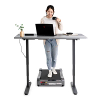 【BH歐洲百年品牌】居家智能運動組合-G33 Any Go+三節式電動升降桌(跑步機/慢走機/超慢跑/升降桌/辦公桌)