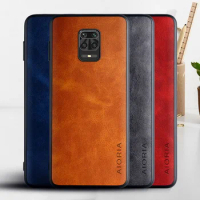 Case for Xiaomi Redmi Note 9 Pro 9 9S Luxury Vintage leather skin phone cover for xiaomi redmi note 9 pro case funda coque capa