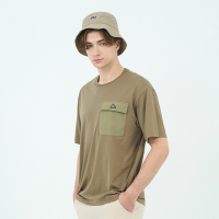 GIORDANO 男裝SORONA涼感口袋T恤 Spring Adventure系列 - 20 昏綠