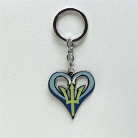 JYYH Fantasy Film and Television Peripheral Keychain Trident High-Quality Metal Jewelry Gifts can be Wholesale
