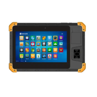 8 Inch Industrial Tablet Android 9.0 2G RAM 16 ROM with Fingerprint And UHF And 2D Scanner Handheld Terminal