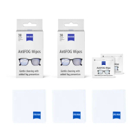 【ZEISS 蔡司】防霧拭鏡紙與超細纖維布組(防霧拭鏡紙30片x2+超細纖維布x3)