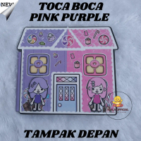 Toca Boca Pink Purple House Toka boka Mainan Edukasi Anak Bongkar Pasang Quiet Busy Book Tebal