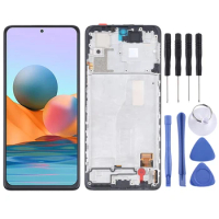 OLED LCD Screen And Digitizer Full Assembly With Frame For Redmi Note 10 Pro 4G / Redmi Note 10 Pro/Redmi Note 10 Pro Max AMOLED