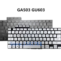 New Original Laptop US/UK Backlight Keyboard For Asus ROG Zephyrus G15 GA503 GA503QR QS M16 GU603 GU603HM 2021/2022 White/Black