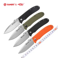 Ganzo G704 G7041 F704 F7041 Firebird Folding Knife 440C Blade G10 Handle 58~60HRC Camping Hunting Fruit Collection Knife Outdoor