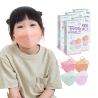 【DRX 達特世】TN95醫用4D口罩-馬卡龍系列-兒童20入_5盒組