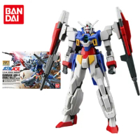 Bandai Gundam Model Kit Anime Figure HG 1/144 AGE 2 DOUBLE Bullet Genuine Gunpla Model Action Toy Figure Toys for Children