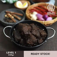 Rendang Padang - Daging Sapi - Level 1 - Kemasan Vakum- Makanan Siap Saji - Tanpa Pengawet - Halal- 