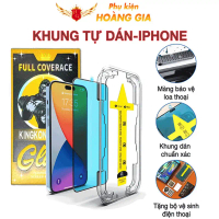 Cường lực KINGKONG iPhone tự dán iP 11 15promax 14 pro max 16e 12Promax 13 Pro 12 Pro 14Plus 8Plus 1