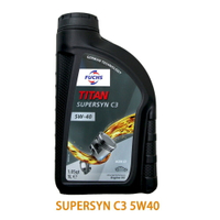 FUCHS TITAN SUPERSYN C3 5W40 合成機油 1L【APP下單最高22%點數回饋】