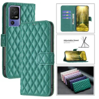 Leather Case Wallet Cover For TCL 40 30 SE 305 306 405 TCL405 TCL40 40SE 30SE TCL305 Stand Coque Flip Phone Protect Cases Capa