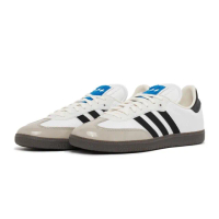 【adidas 愛迪達】BSTN x Adidas Samba Consortium Cup 漆皮白 男鞋 女鞋 男女鞋 休閒鞋 IE0168