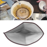 Reusable Pour over Coffee Filter Mesh Paperless Coffee Filter Stainless Steel Cone Filter Coffee Drip Filter