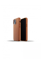Mujjo Mujjo Full Leather Case for iPhone 13 Mini Casing Handphone Premium Apple - Tan