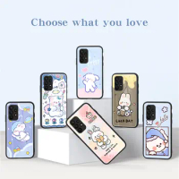Cute Cartoon Pattern Tempered Glass Phone Case For Samsung A03 Core A03S A04E A13 A14 A22 A32 A52 A72 A23 4G 5G 300PCS/lot