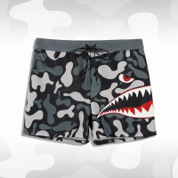 2025 Men's Swim Trunks: Anti-Embarrassment, Comfortable, Breathable, Boxer Style with Drawstring, Ca