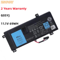 ZNOVAY G05YJ Laptop Battery For DELL Alienware 14 A14 M14X R3 R4 Series P39G Alienware 14D-1528 GO5YJ Y3PN0 8X70T 11.1V 69WH