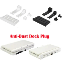 Silicone Anti-Dust Plug Earphone jack Charging Dock Dust Proof Protector Cap for Nintendo New 3DS XL/LL 3DSXL 3DSLL 2DS Cover