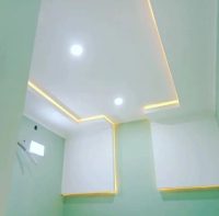 Pemasangan Plafon Gypsum 9 mm + Rh.Galvanis 0,45 semi