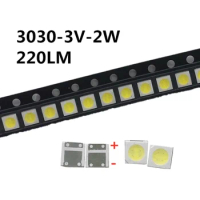 100/50Pcs TCL LED Backlight High Power LED 2W 3030 3V Cool white 220LM PT30W45 V1 TV Application 3030 smd led diode