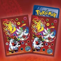 ANEKA SARUNG KARTU POKEMON INDONESIA CARD GAME (TCG) (OFFICIAL SLEEVE) Regional 2023 - 2024 (Red)