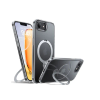 【TORRAS 圖拉斯】Ostand Spin iPhone 16E MagSafe支點旋轉磁吸支架防摔手機殼