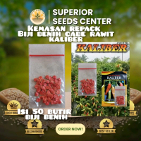 KEMASAN REPACK 50 BUTIR BIJI BENIH CABE RAWIT KALIBER UNGGUL