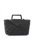 Salvatore Ferragamo Pre-Loved Salvatore Ferragamo Handbag nylon canvas black 2WAY