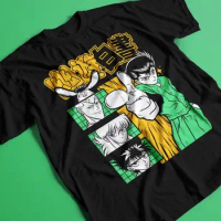 Vintage Anime Shirt,YYH Unisex T Shirts, Yusuke, Hiei, Kurama and Kazuma Shirt, Vintage Tee, Anime S