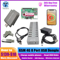 4G LTE 8 Ports USB to UART Dongle High Speed Read USB Internet Access GSM Gateway Module modem pool 4G LTE Bulk SMS Modem Device