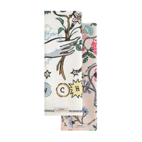 ผ้า Set of 2 Tea Towels Celestial สีฟ้า/ชมพู